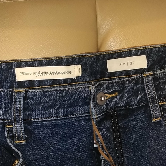 ANTHROPOLOGIE PILCRO CROP FLARE JEANS - Picture 3 of 6